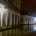 The lights of Paraty by night
