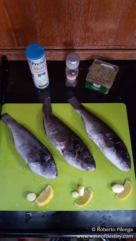 Fishes cooked "al Cartoccio"