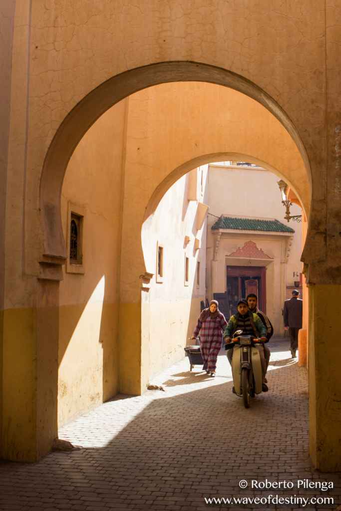 A random street of the Medina