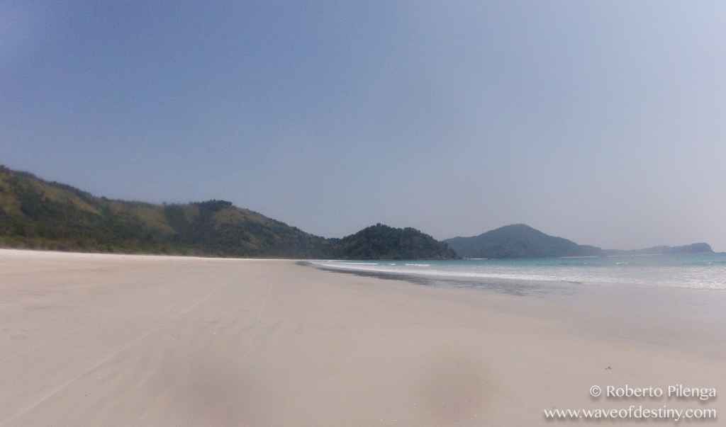 Sandy beach in Dawei peninsula